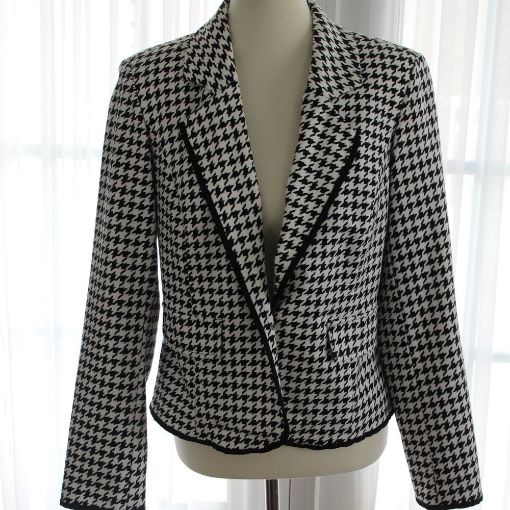 Black and White Blazer